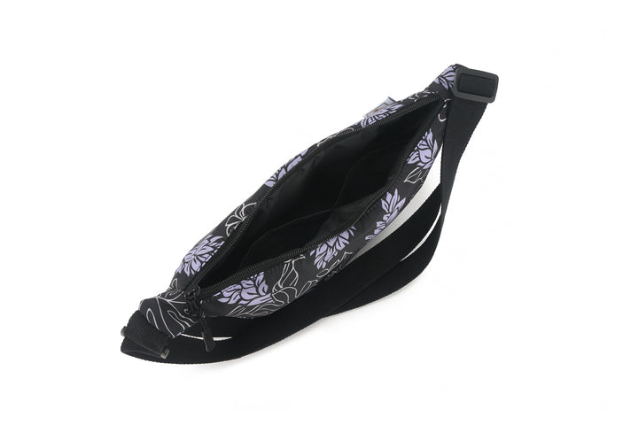 Crossbody Moon Bag Ginger Black