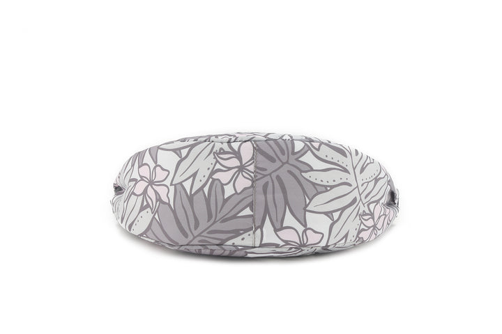 Crossbody Moon Bag Lauae Grey