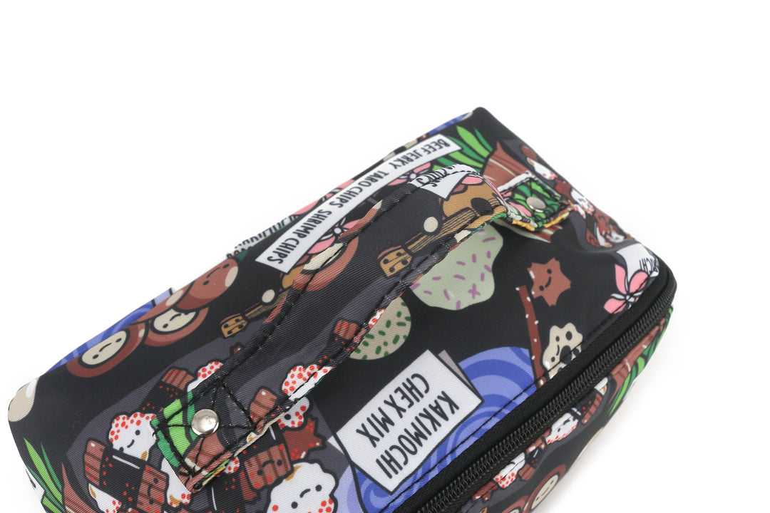 Travel Cosmetic Local Snacks Black