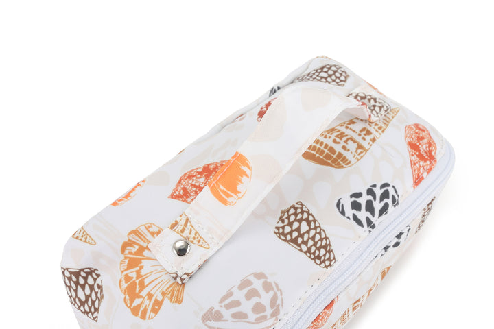 Travel Cosmetic Cone Shells White