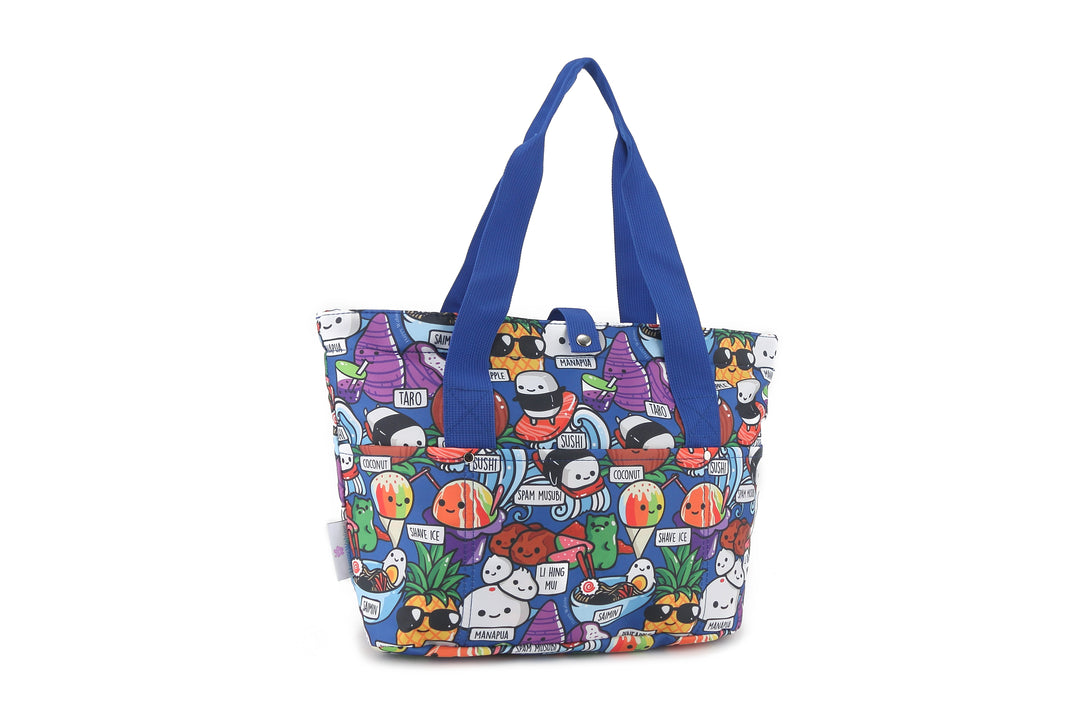 Compact Tote Jade Craving Hawaii Blue