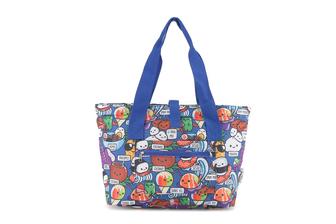 Compact Tote Jade Craving Hawaii Blue