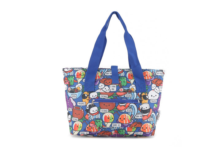 Compact Tote Jade Craving Hawaii Blue