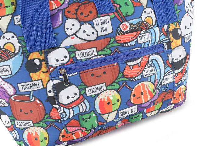 Compact Tote Jade Craving Hawaii Blue