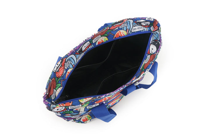 Compact Tote Jade Craving Hawaii Blue