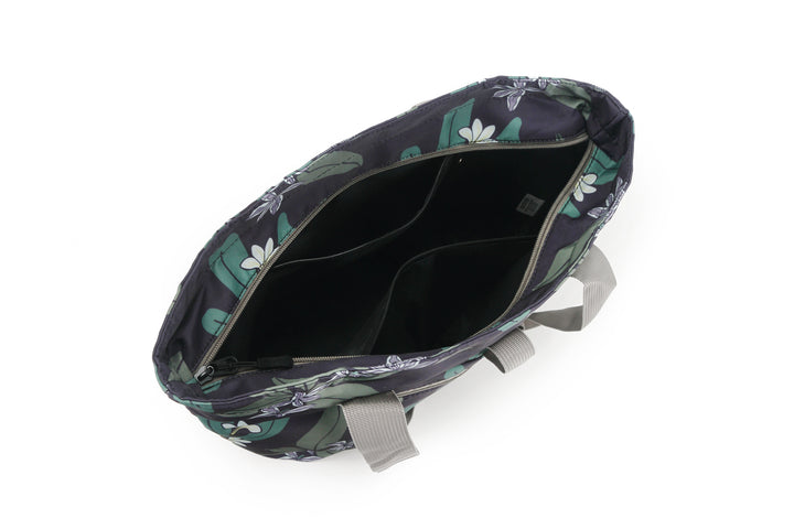 Compact Tote Jade Naupaka Grey