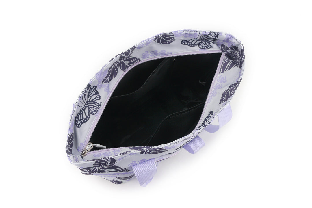Compact Tote Jade Crownflower Purple