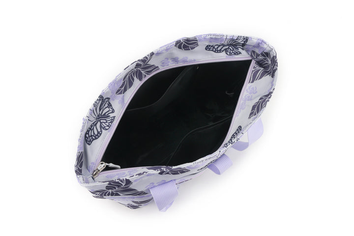 Compact Tote Jade Crownflower Purple