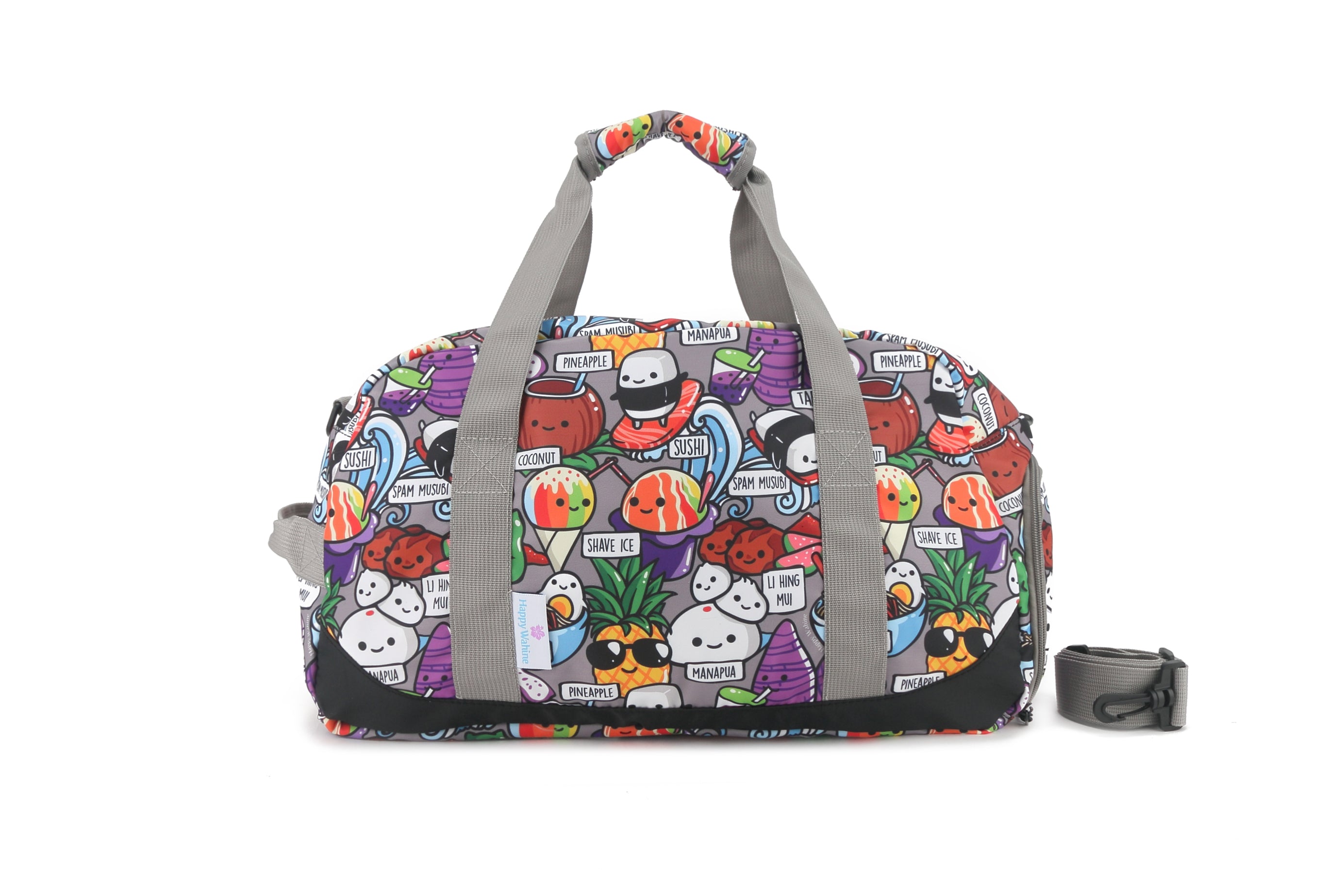 Sports Bag Craving Hawaii Grey – Happy Wahine