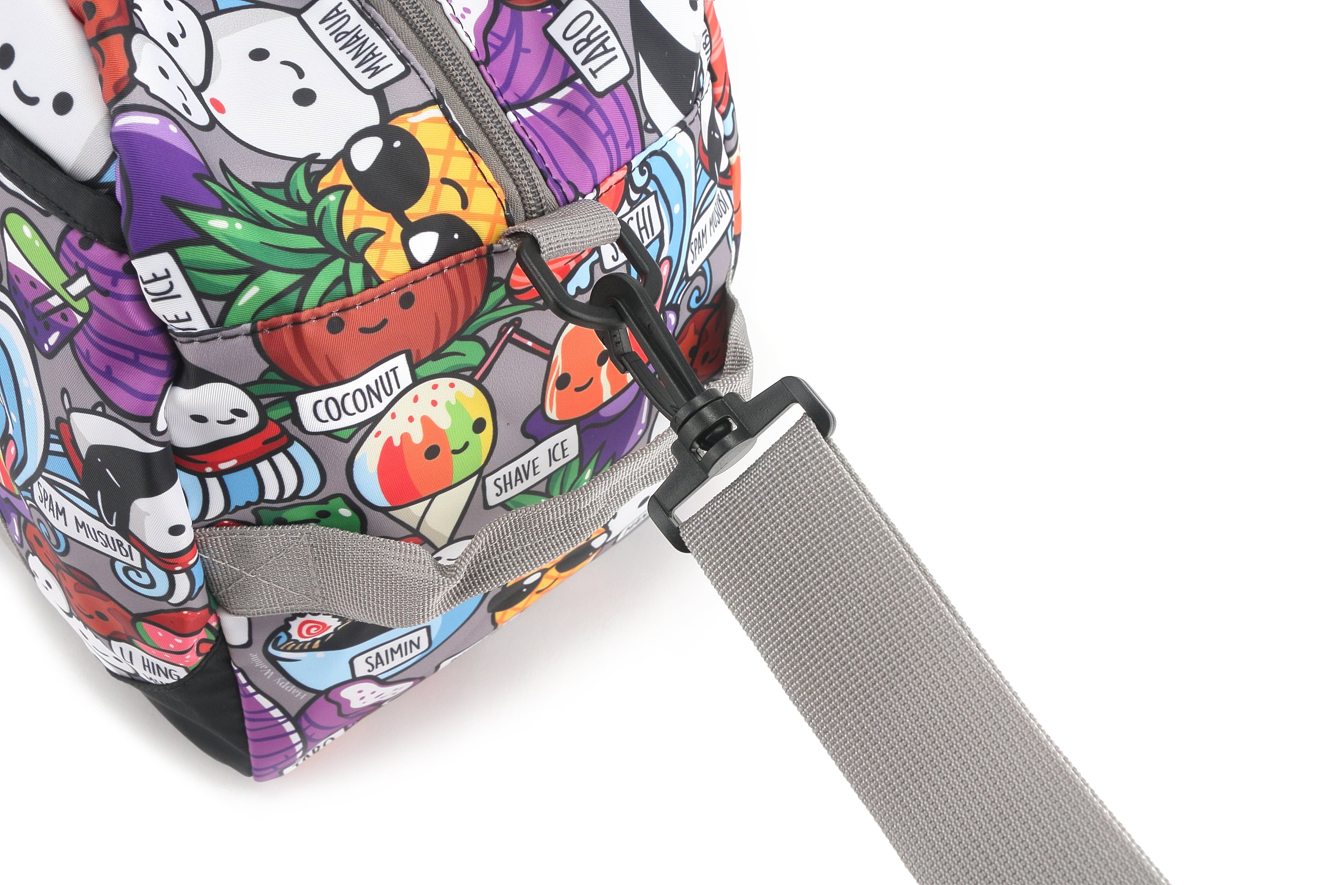 Sports Bag Craving Hawaii Grey – Happy Wahine