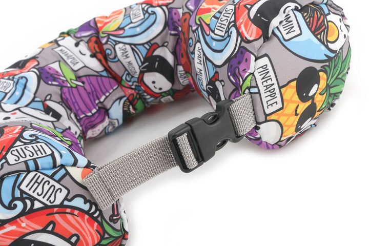 Neck pillow Sleeve Craving Hawaii Grey