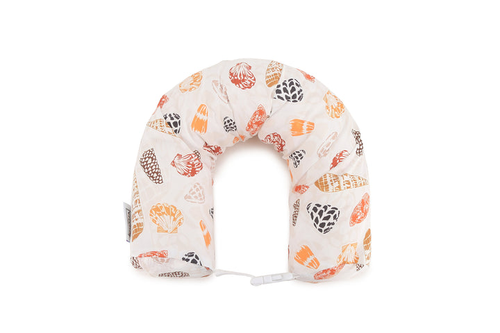 Neck pillow Sleeve Cone Shell White