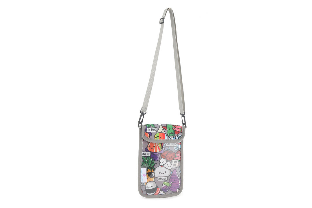 Crossbody Phone Pouch Craving Hawaii Grey