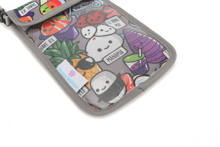 Crossbody Phone Pouch Craving Hawaii Grey