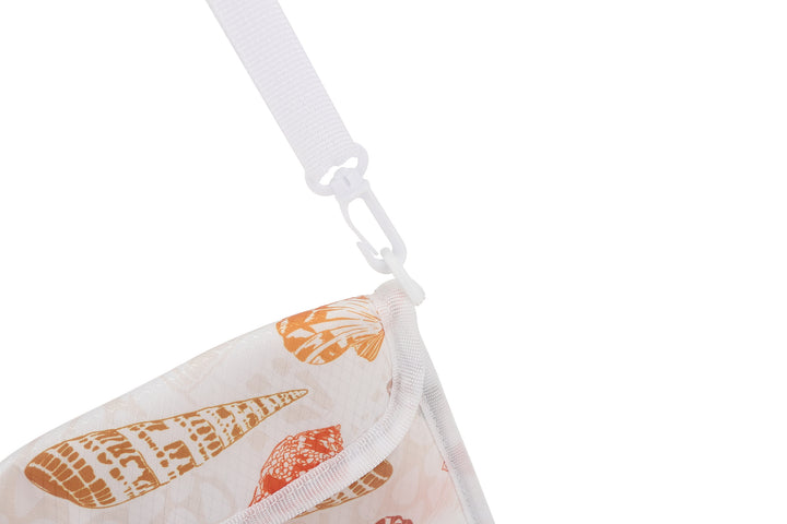 Crossbody Phone Pouch Cone Shell White