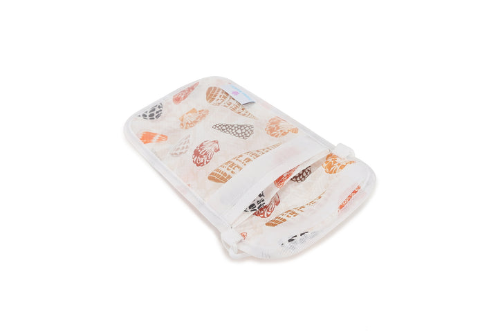 Crossbody Phone Pouch Cone Shell White