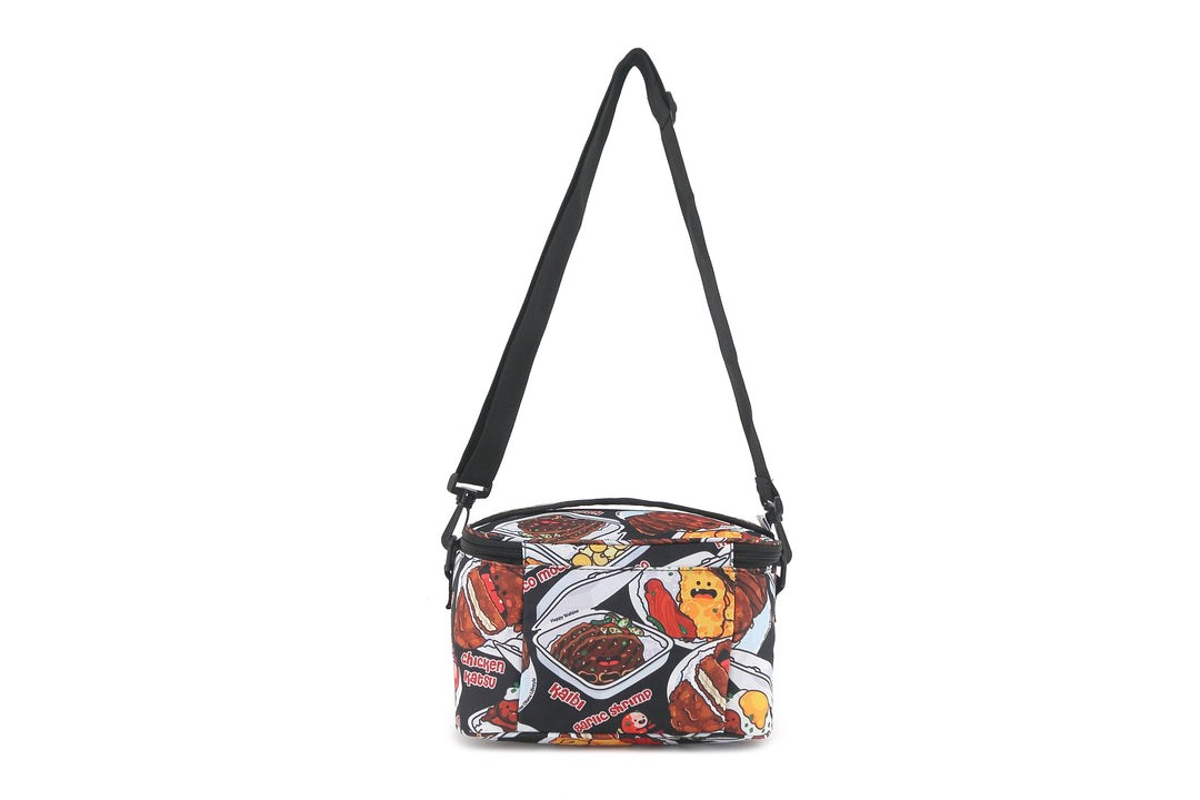 Cooler Tote Small Plate Lunch Black