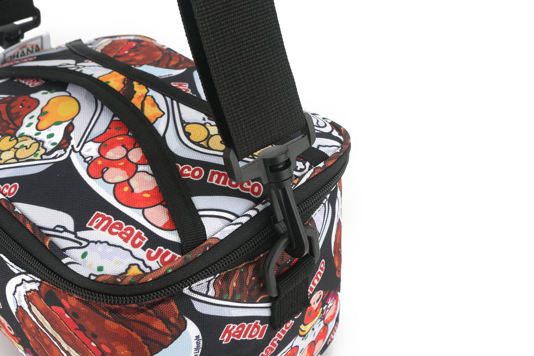 Cooler Tote Small Plate Lunch Black