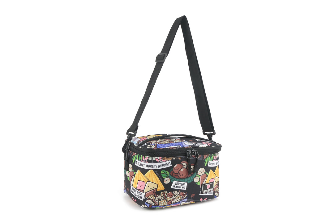 Cooler Tote Small Local Snacks Black