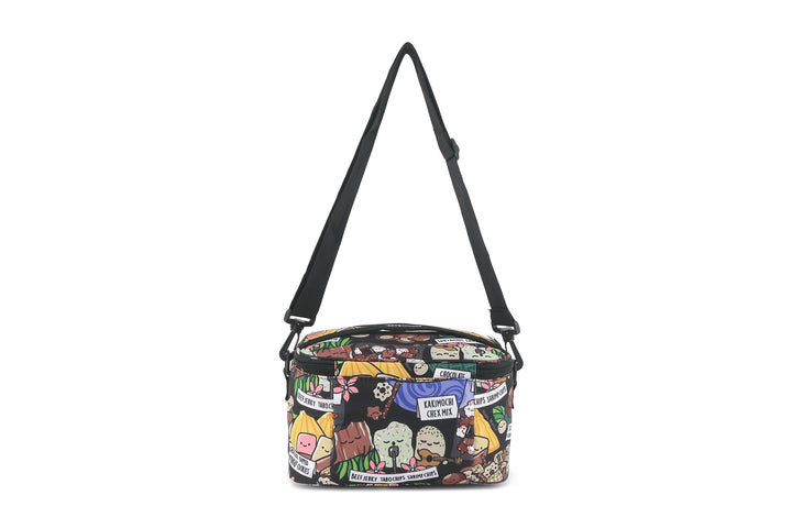 Cooler Tote Small Local Snacks Black