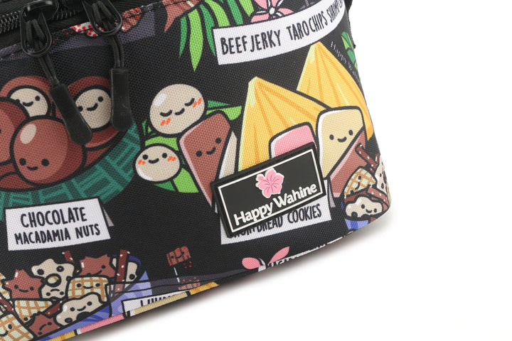 Cooler Tote Small Local Snacks Black