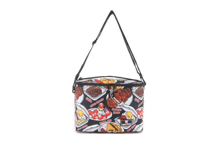 Cooler Tote Medium Plate Lunch Black