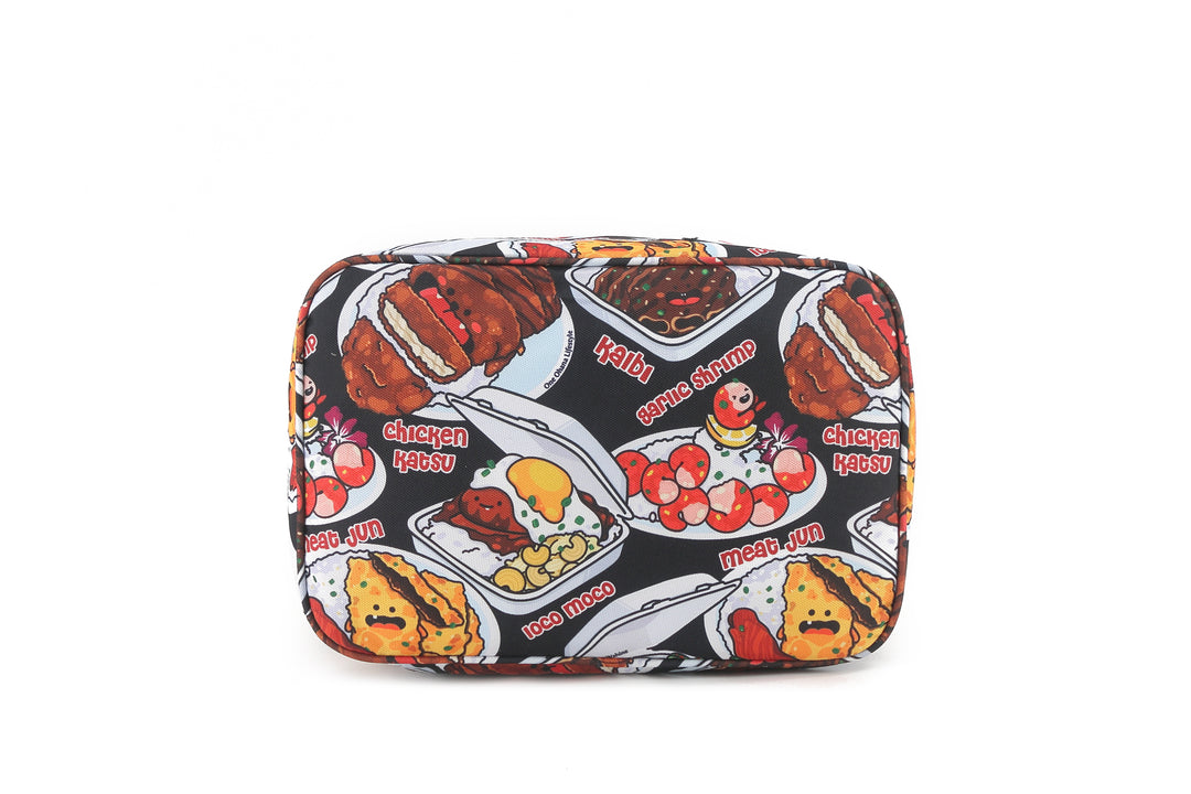 Cooler Tote Medium Plate Lunch Black