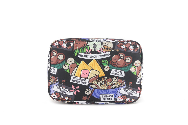 Cooler Tote Medium Local Snacks Black