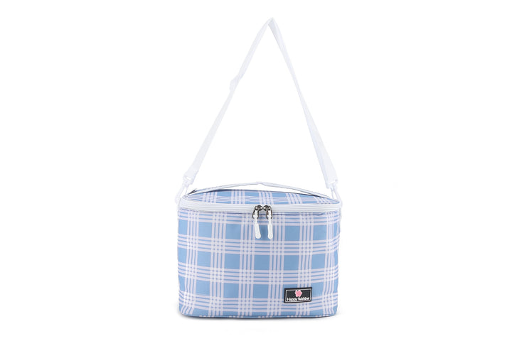 Cooler Tote Medium Palaka Blue