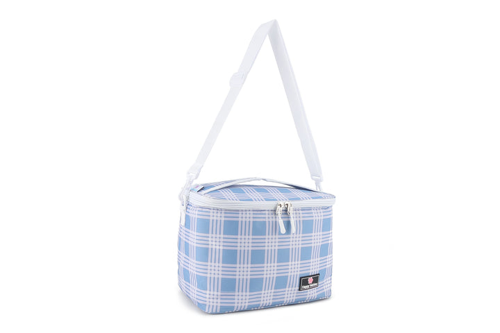 Cooler Tote Medium Palaka Blue