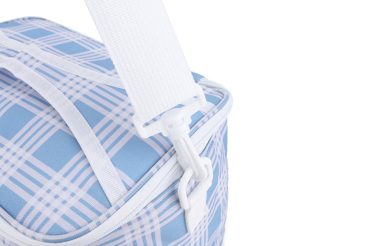 Cooler Tote Medium Palaka Blue