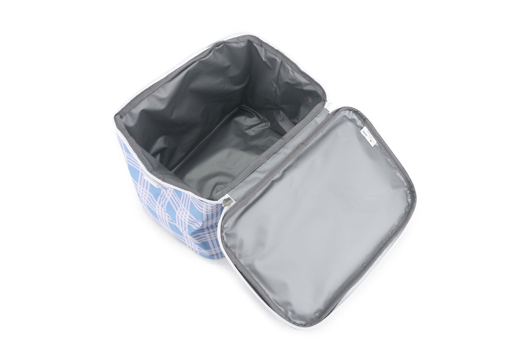 Cooler Tote Medium Palaka Blue