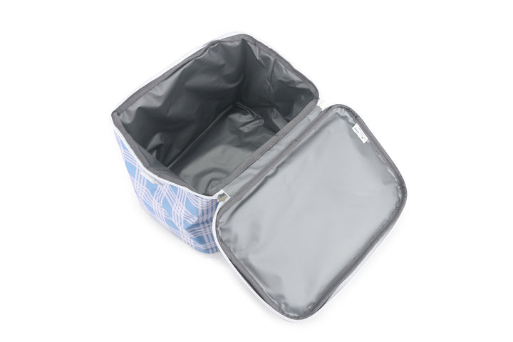 Cooler Tote Medium Palaka Blue