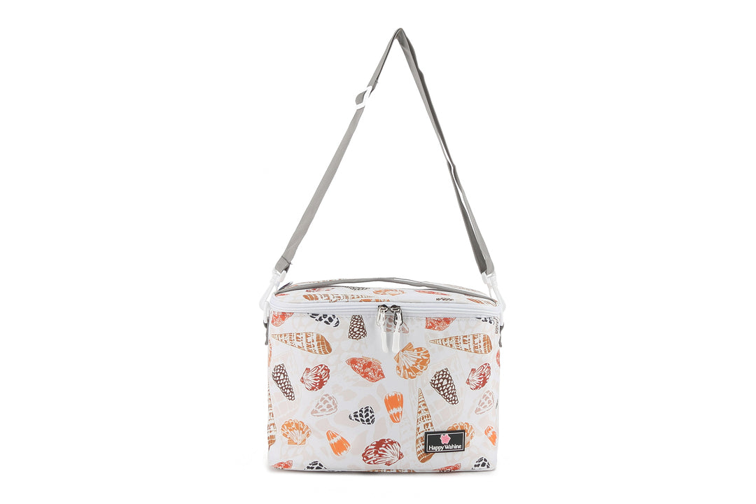 Cooler Tote Medium Cone Shell White