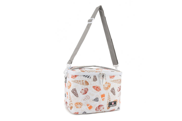 Cooler Tote Medium Cone Shell White