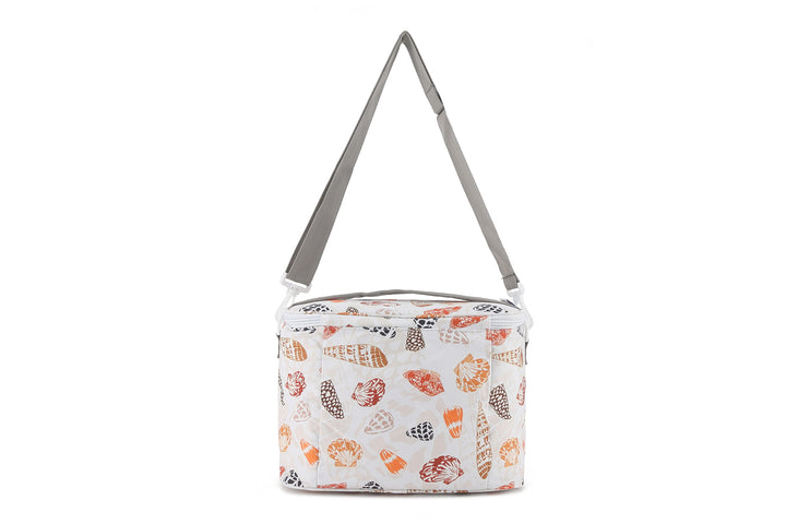 Cooler Tote Medium Cone Shell White