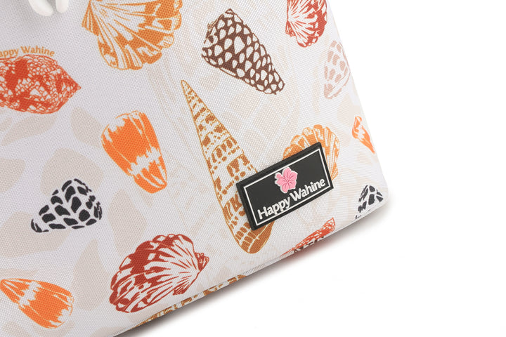 Cooler Tote Medium Cone Shell White