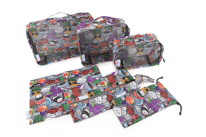 Packing Cubes Craving Hawaii Grey (6-piece)