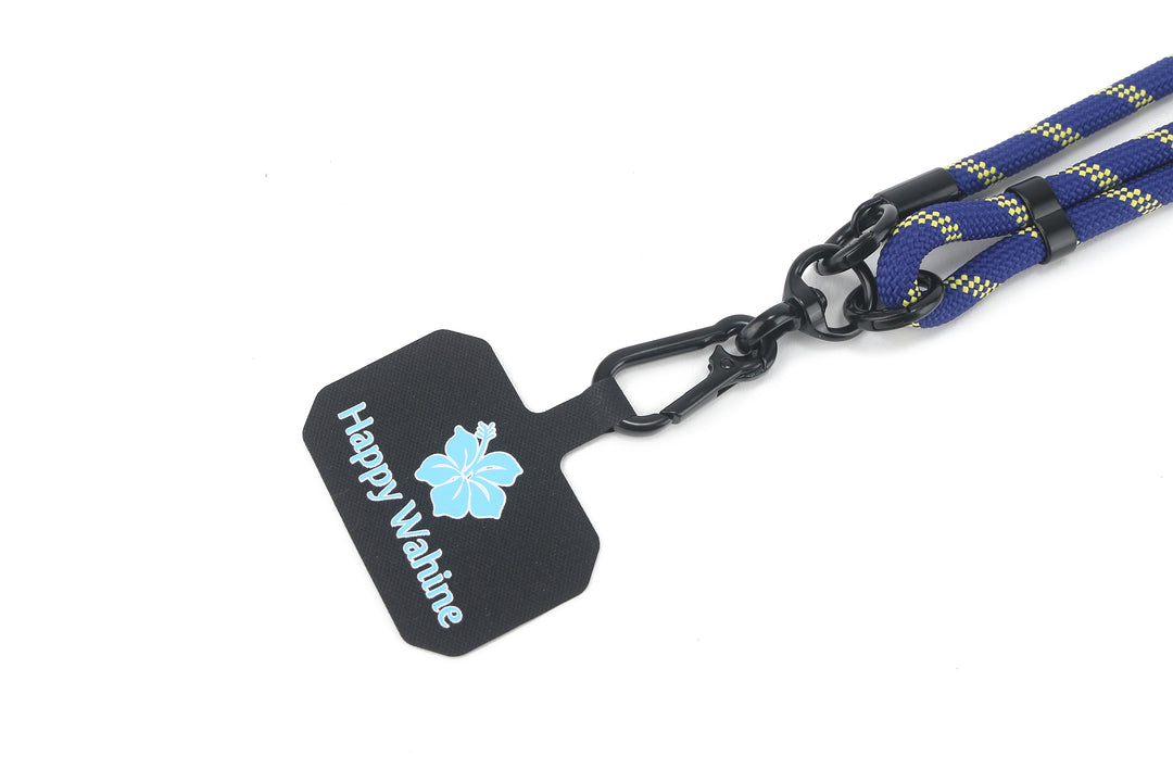 Phone Strap Blue-Yellow