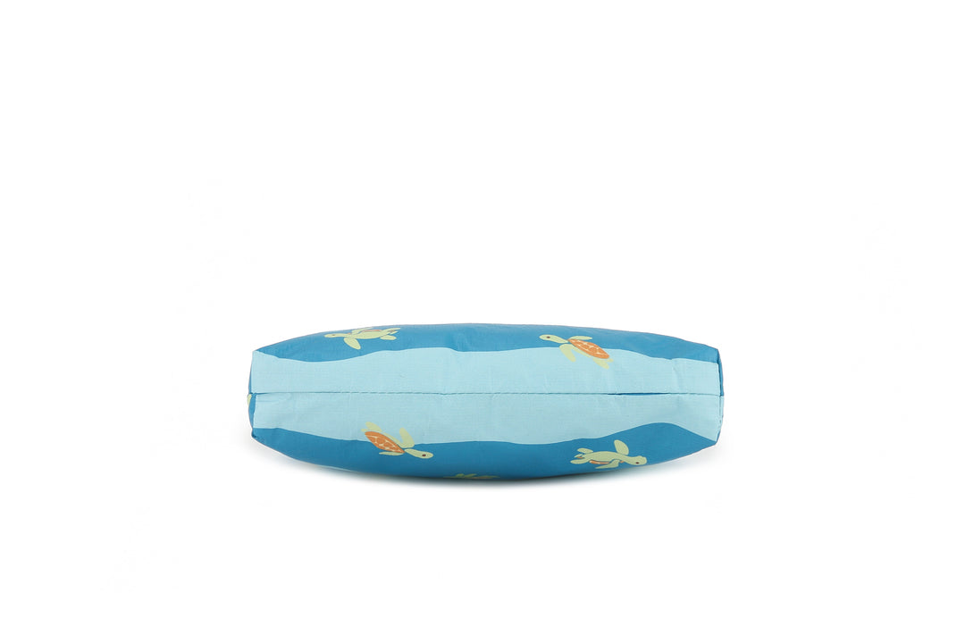 Wai Wai Pouch Small Mini Turtles Blue