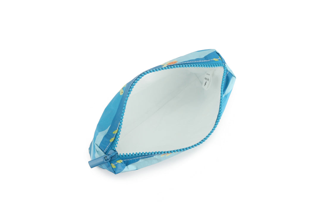 Wai Wai Pouch Small Mini Turtles Blue