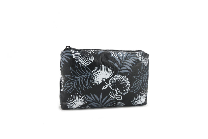 Wai Wai Pouch Small Lehua Black