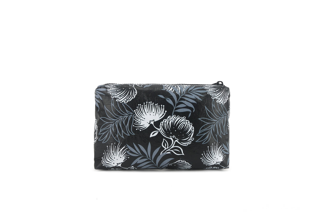 Wai Wai Pouch Small Lehua Black