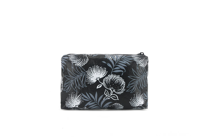 Wai Wai Pouch Small Lehua Black
