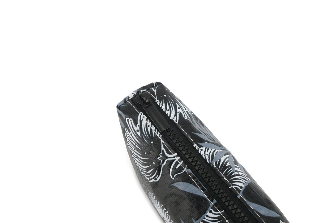 Wai Wai Pouch Small Lehua Black