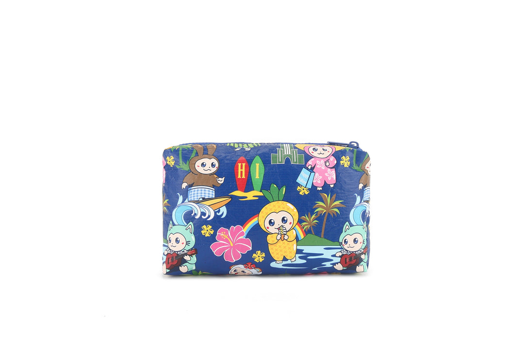 Wai Wai Pouch Small Local Monsters Blue