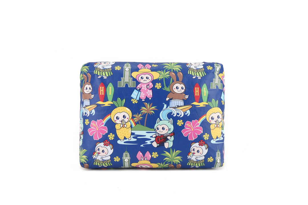 Wai Wai Pouch Medium Local Monsters Blue