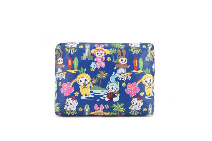 Wai Wai Pouch Medium Local Monsters Blue