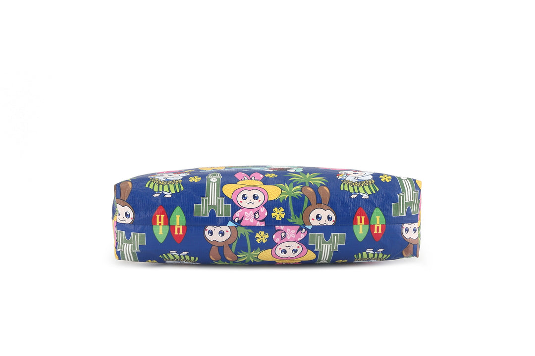 Wai Wai Pouch Medium Local Monsters Blue