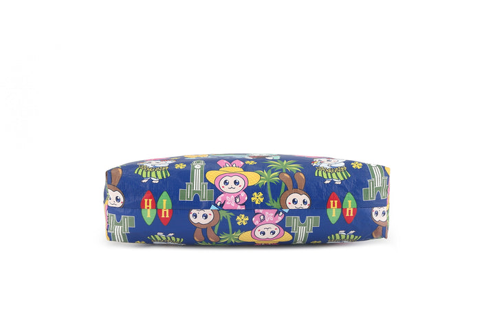 Wai Wai Pouch Medium Local Monsters Blue